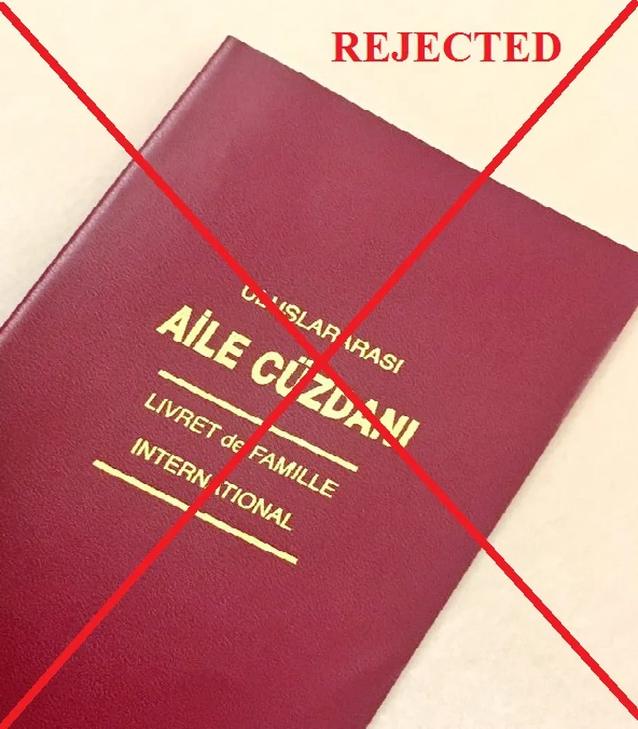 Turkish Family Booklet