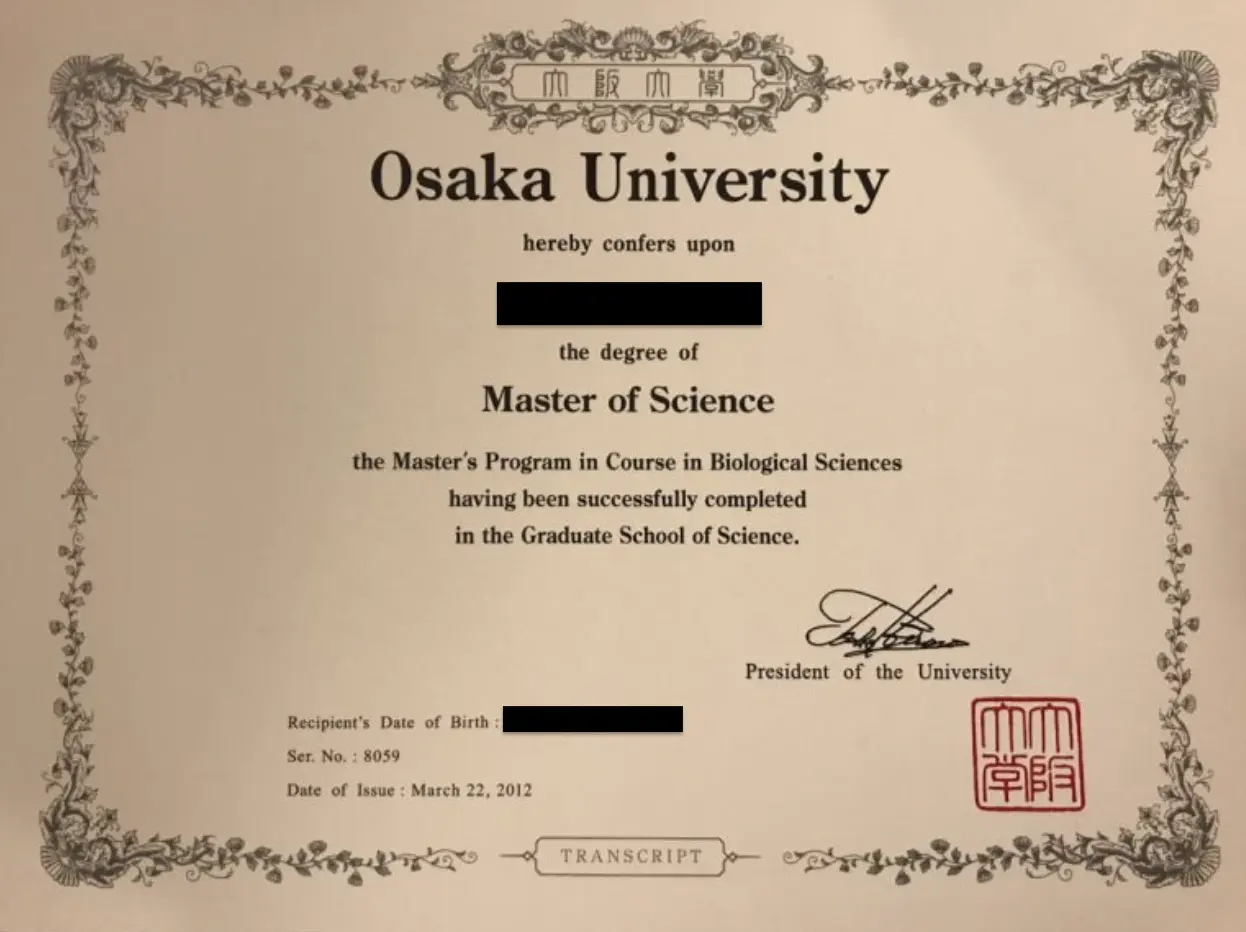 Diploma Japan