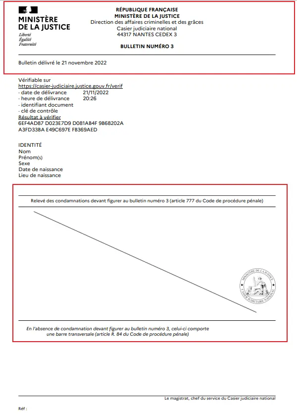 Police clearance certificate in France Police clearance certificate in France