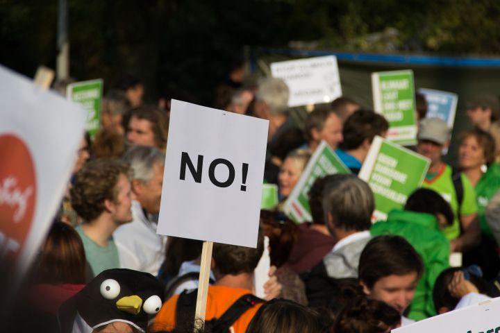Sworn translators in the Netherlands come out to protest Sworn translators in the Netherlands come out to protest